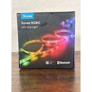 Govee RGBIC LED Strip Light 32.8ft Bluetooth App Control Smart Lighting H617E